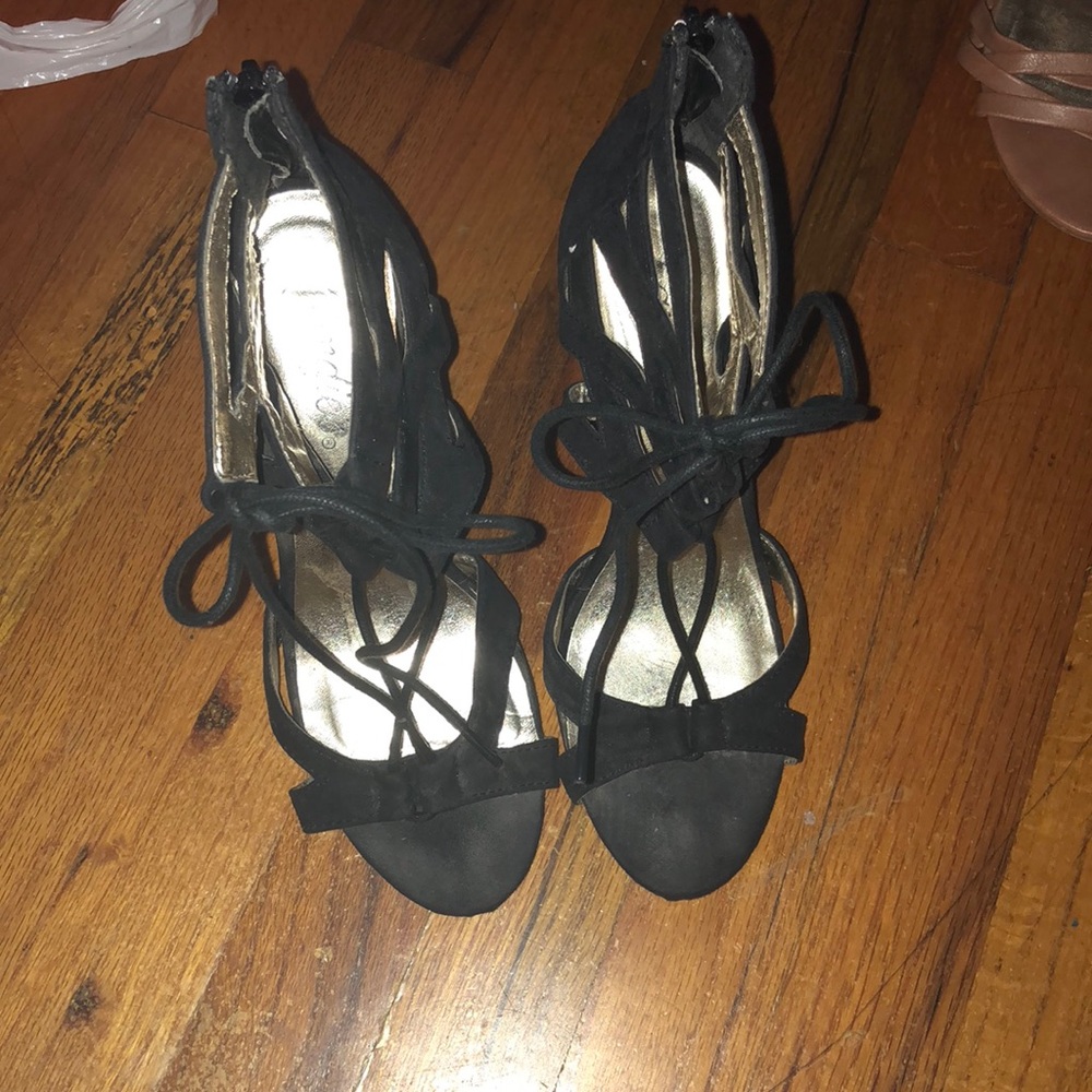 Black heels